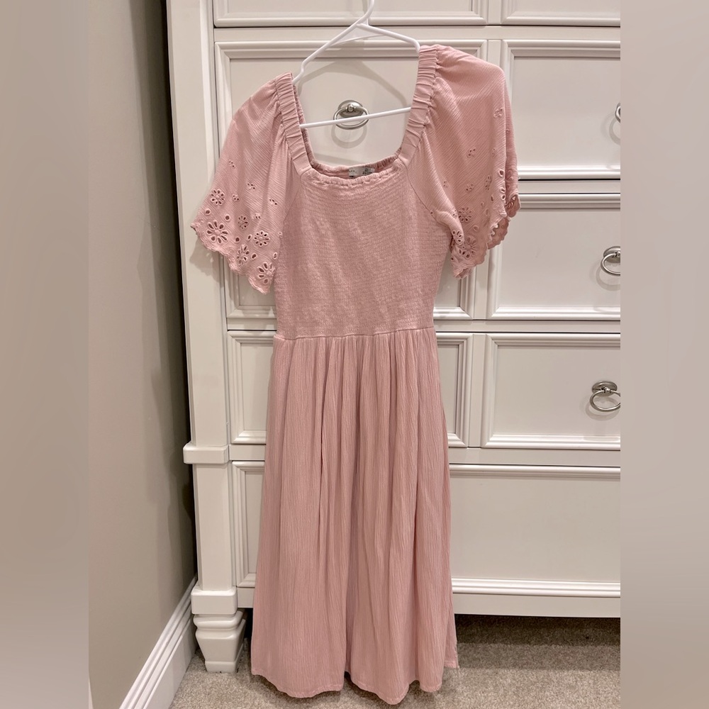 Black Tape size S dress pink with pockets